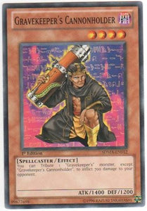 Gravekeeper's Cannonholder - SDMA-EN012 - Common - 1st Edition