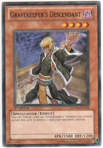 Gravekeeper's Descendant - SDMA-EN019 - Common - 1st Edition