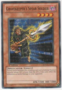 Gravekeeper's Spear Soldier - SDMA-EN010 - Common - 1st Edition