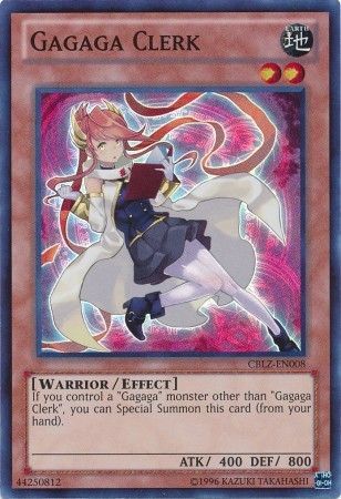 Gagaga Clerk - CBLZ-EN008 - Super Rare - Unlimited