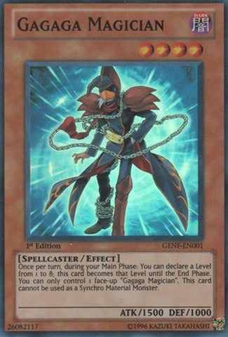 Gagaga Magician - GENF-EN001 - Super Rare - 1st Edition