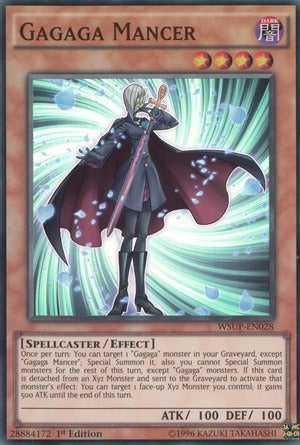 Gagaga Mancer - WSUP-EN028 - Super Rare - 1st Edition