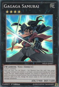 Gagaga Samurai - WSUP-EN027 - Super Rare - 1st Edition