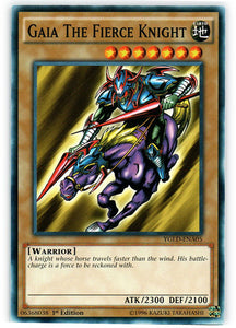 Gaia The Fierce Knight - YGLD-ENA05 - Common - 1st Edition