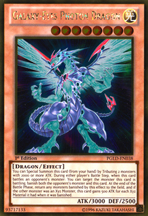 Galaxy-Eyes Photon Dragon - PGLD-EN038 - Gold Rare - Unlimited