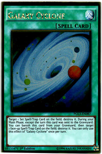 Galaxy Cyclone - PGL3-EN087 - Gold Rare - 1st Edition