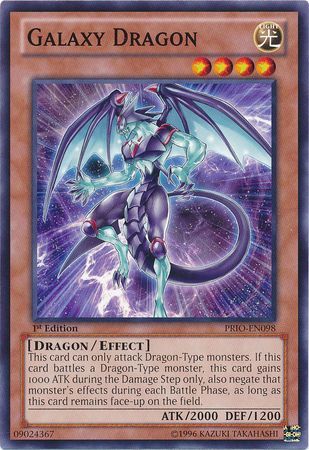 Galaxy Dragon - PRIO-EN098 - Common - 1st Edition