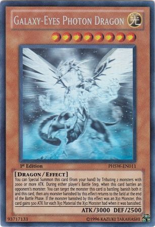 Galaxy-Eyes Photon Dragon - PHSW-EN011 - Ghost Rare - 1st Edition