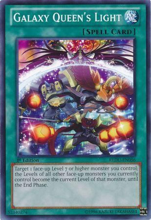 Galaxy Queen's Light - REDU-EN056 - Common - 1st Edition