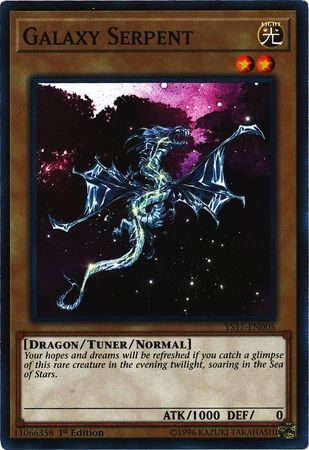 Galaxy Serpent - YS17-EN005 - Common - 1st Edition