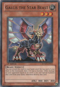 Gallis the Star Beast - RYMP-EN013 - Common - 1st Edition