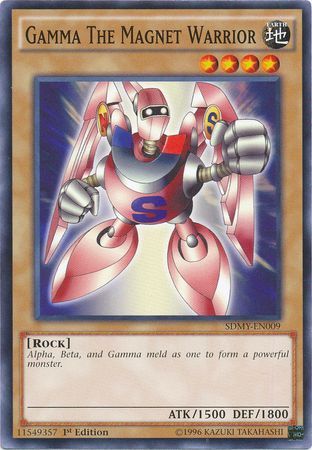 Gamma The Magnet Warrior - SDMY-EN009 - Common - 1st Edition