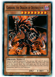 Gandora the Dragon of Destruction - YGLD-ENC03 - Common - 1st Edition