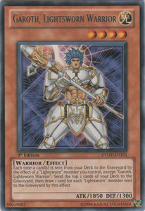 Garoth, Lightsworn Warrior - RYMP-EN101 - Rare - 1st Edition