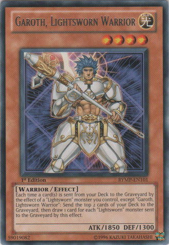 Garoth, Lightsworn Warrior - RYMP-EN101 - Rare - 1st Edition