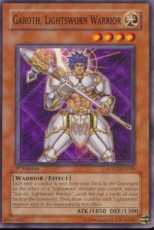 Garoth, Lightsworn Warrior - LODT-EN020 - Common - 1st Edition