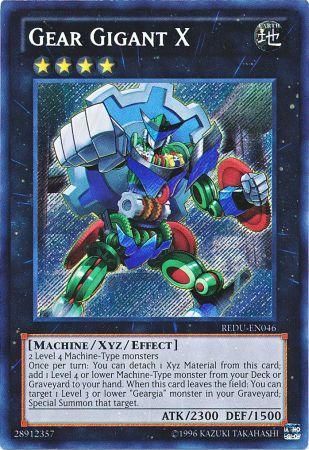 Gear Gigant X - REDU-EN046 - Secret Rare - Unlimited