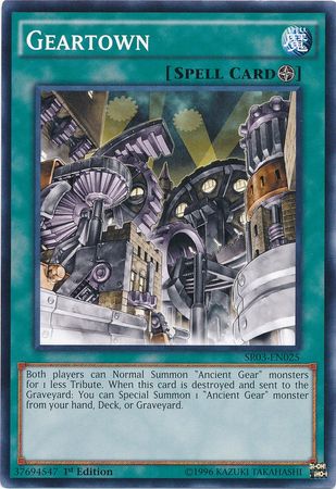 Geartown - SR03-EN025 - Common - 1st Edition