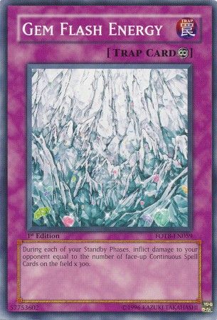 Gem Flash Energy - FOTB-EN059 - Common - 1st Edition