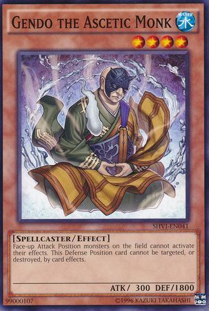 Gendo the Ascetic Monk - SHVI-EN041 - Common - Unlimited