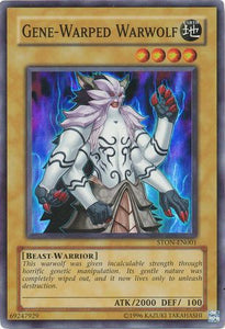 Gene-Warped Warwolf - STON-EN001 - Super Rare - Unlimited