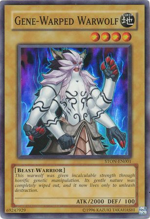 Gene-Warped Warwolf - STON-EN001 - Super Rare - Unlimited