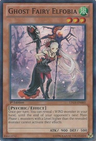 Ghost Fairy Elfobia - LTGY-EN085 - Super Rare - 1st Edition