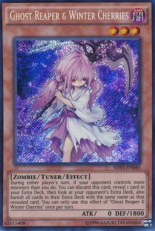 Ghost Reaper & Winter Cherries - SHVI-EN040 - Secret Rare - Unlimited