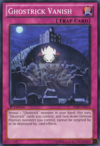 GhostRick Vanish - SHSP-EN073 - Common - 1st Edition