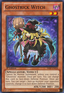 Ghostrick Witch - SHSP-EN018 - Common - 1st Edition