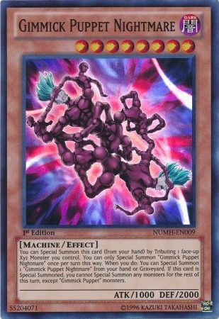 Gimmick Puppet Nightmare - NUMH-EN009 - Super Rare - 1st Edition