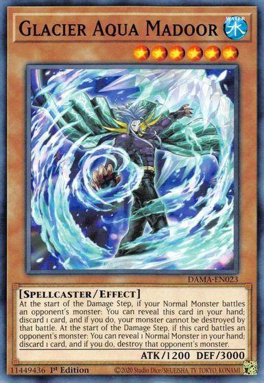 Glacier Aqua Madoor - DAMA-EN023 - Common - 1st Edition