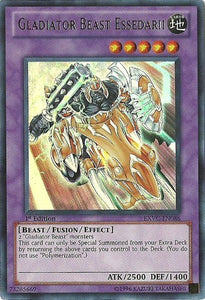 Gladiator Beast Essedarii - EXVC-EN086 - Ultra Rare - 1st Edition