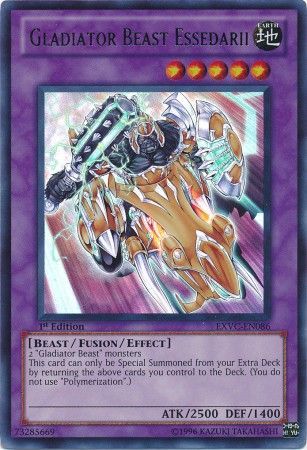 Gladiator Beast Essedarii - EXVC-EN086 - Ultra Rare - Unlimited