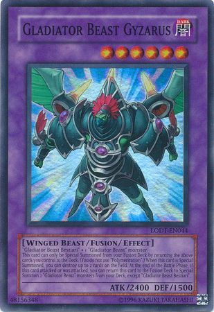 Gladiator Beast Gyzarus - LODT-EN044 - Super Rare - Unlimited