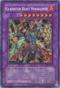 Gladiator Beast Heraklinos - GLAS-EN044 - Secret Rare - Unlimited