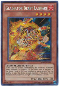 Gladiator Beast Laquari - RYMP-EN096 - Secret Rare - Unlimited