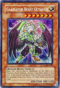 Gladiator Beast Octavius - GLAS-EN000 - Secret Rare - Unlimited