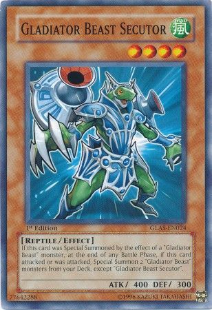 Gladiator Beast Secutor - GLAS-EN024 - Common - 1st Edition