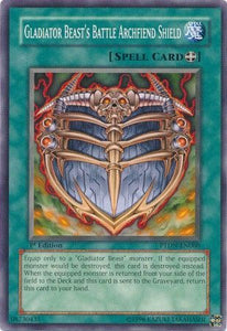 Gladiator Beast's Battle Archfiend Shield - PTDN-EN060 - Common - 1st Edition