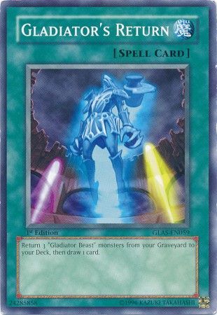 Gladiator's Return - GLAS-EN059 - Common - 1st Edition