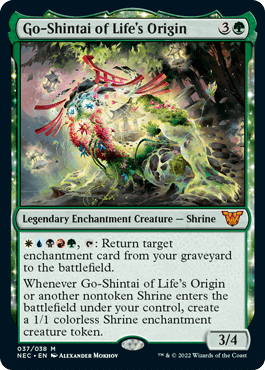 Go-Shintai of Life's Origin - NEC - Foil - Mythic