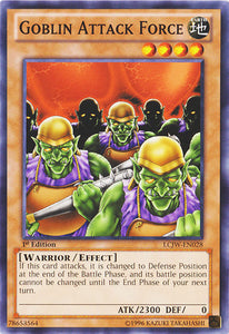 Goblin Attack Force - LCJW-EN028 - Common - 1st Edition