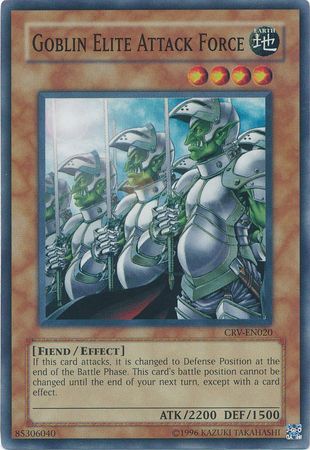 Goblin Elite Attack Force - CRV-EN020 - Super Rare - Unlimited