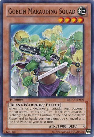 Goblin Marauding Squad - REDU-EN040 - Common - 1st Edition