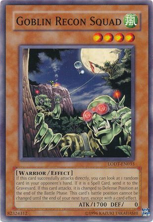 Goblin Recon Squad - LODT-EN033 - Common - Unlimited