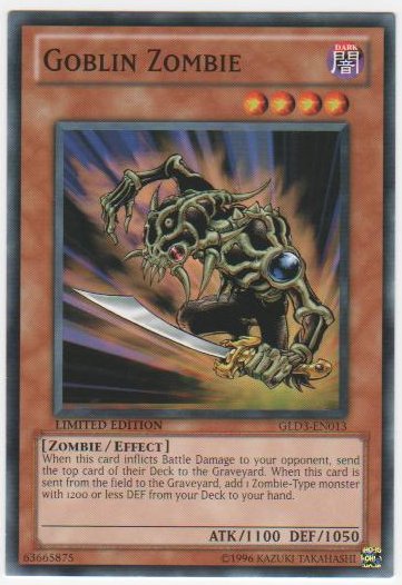 Goblin Zombie - GLD3-EN013 - Common - Limited