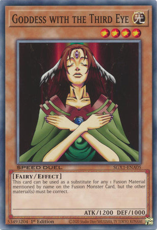 Goddess with the Third Eye - SGX1-ENA05 - Common - 1st Edition