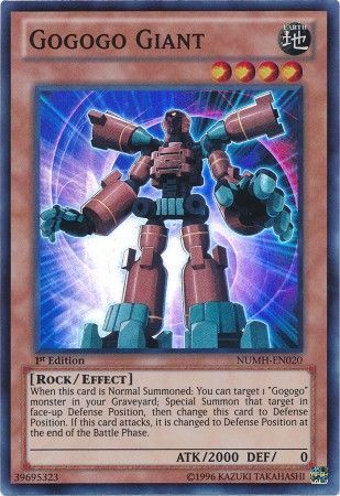 Gogogo Giant - NUMH-EN020 - Super Rare - 1st Edition