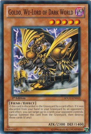 Goldd, Wu-Lord of Dark World - SDGU-EN013 - Common - 1st Edition